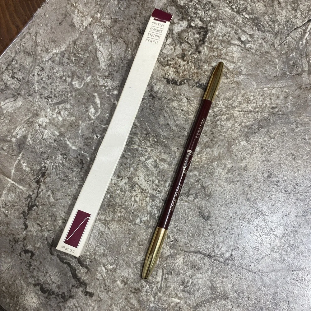 NIB‎ Vtg Shaklee Classics Eyetrim Pencil Duo Navy / Charcoal Eyeliner